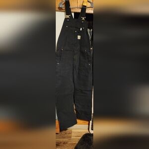 Carhartt Black Workwear Duck Overalls